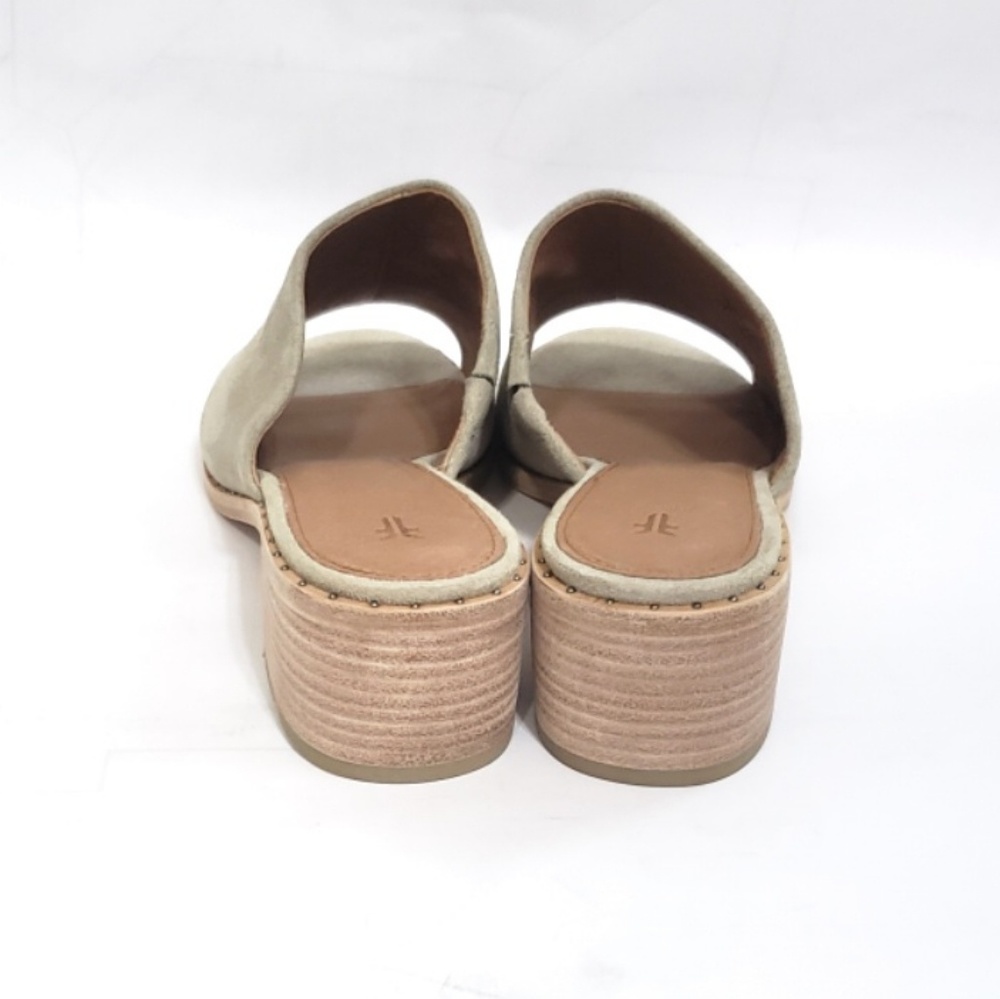 Frye Cindy Mule in cement suede - Picture 4 of 6